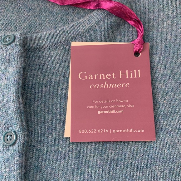 Garnet Hill 100% Pure Cashmere Sweater - Brand New with Tags! - Picture 4 of 16